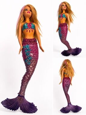 Barbie Purple and Teal Mermaid Fashion Doll